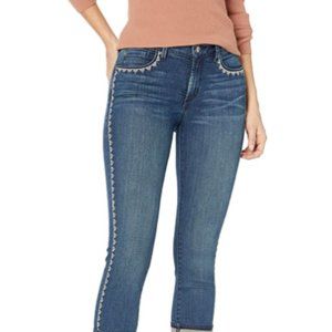 Women's Petite Size Novelty Wide Cuff Skinny Ankle